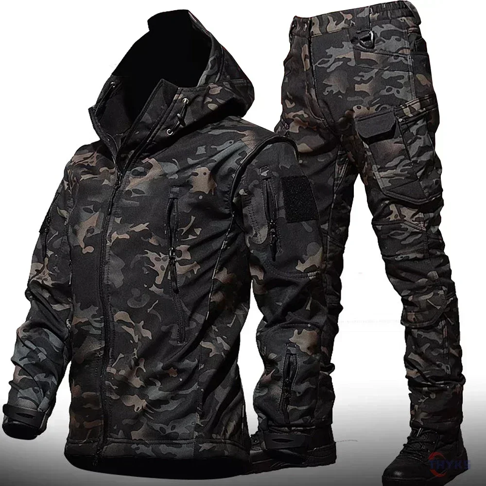 Fishing Jacket Waterproof - 6XL TAD taktyczne mężczyźni polowanie piesze