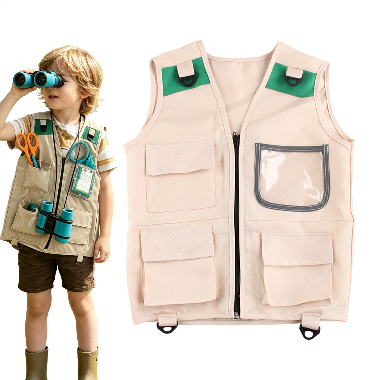 Fishing Vest - Kostium Safari dla dzieci, kamizelka paleontologa,