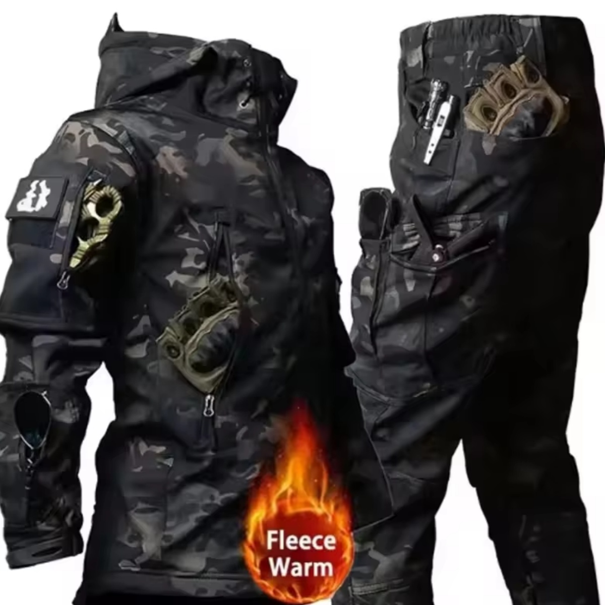 Fishing Jacket Waterproof - Męska kurtka na jesień i zimę,