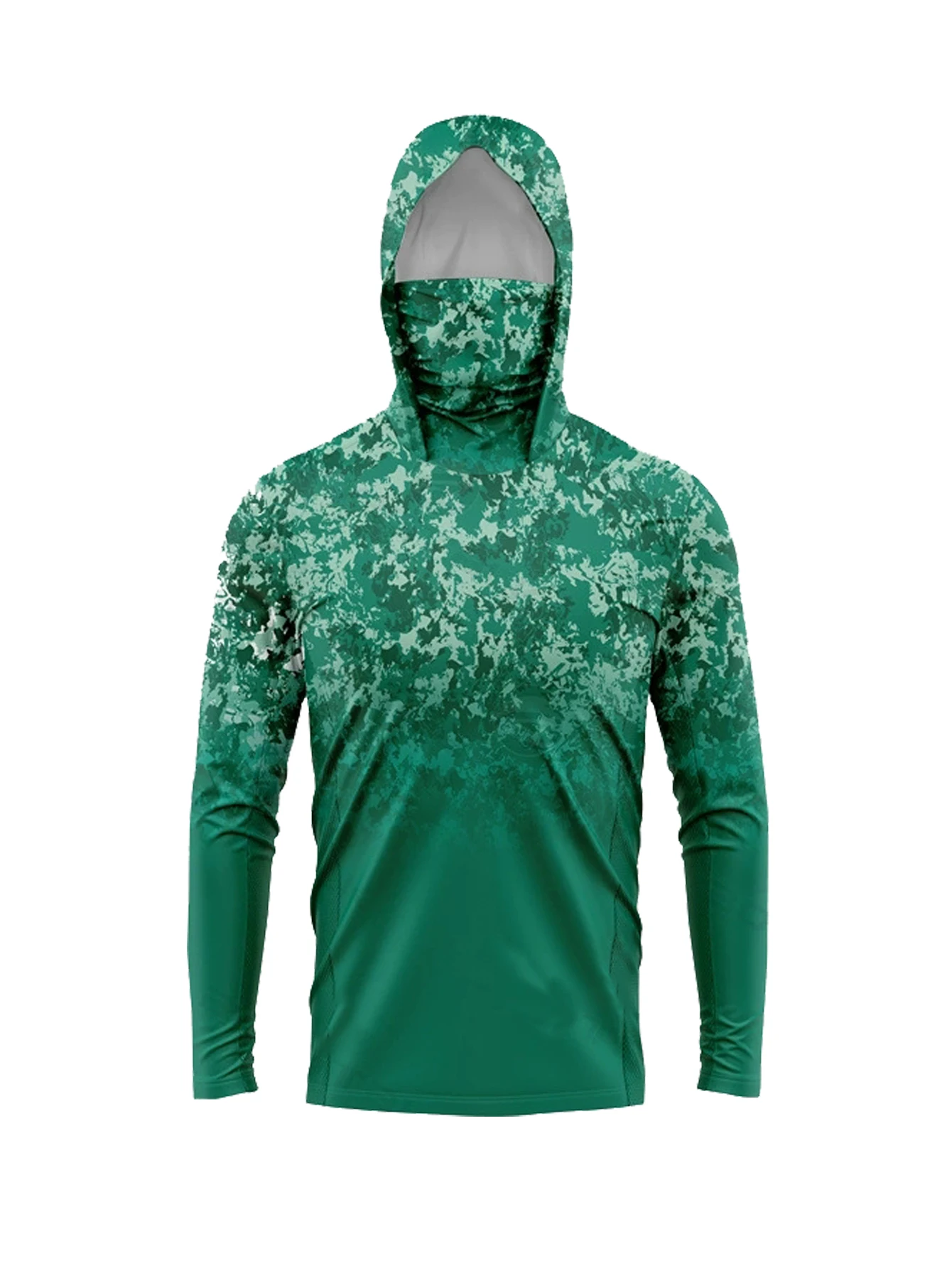 Fishing Mask Sun Protection - Męska bluza z kapturem do wędkowania