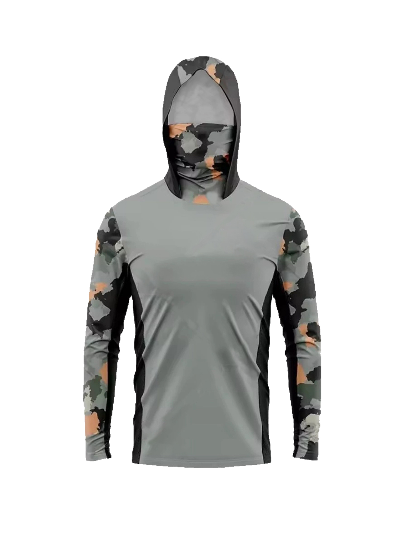 Męska koszulka wędkarska z kap – Fishing Mask Sun Protection recenzja i cena
