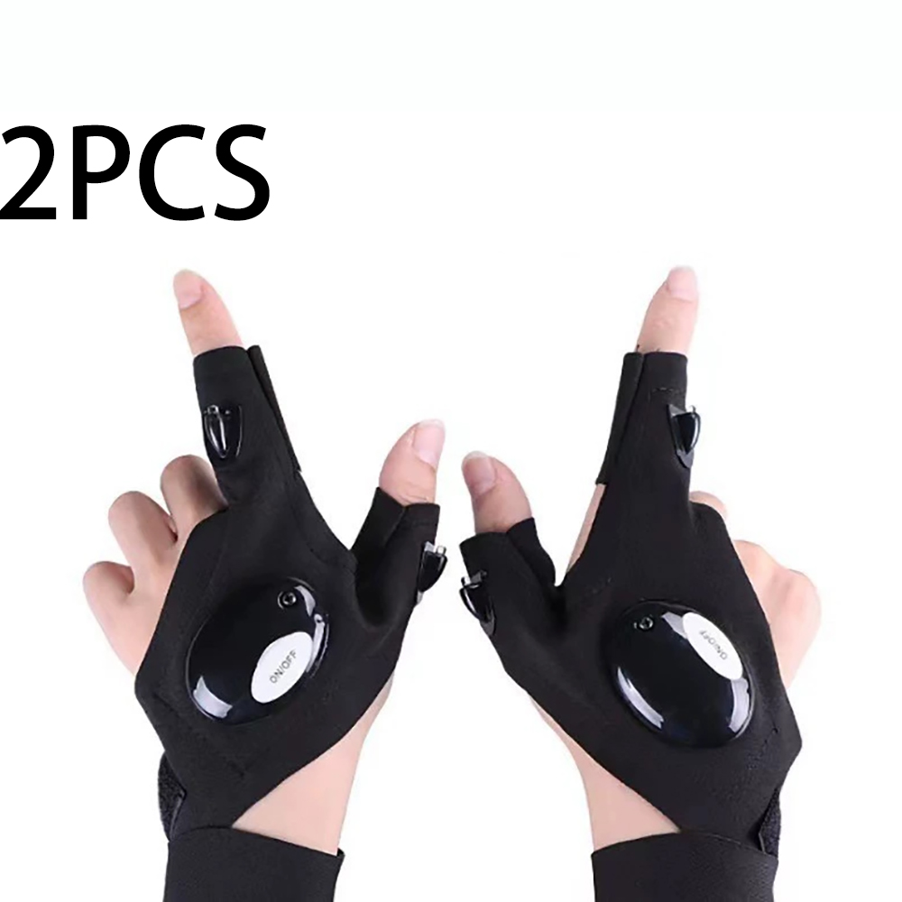 Rękawice męskie z diodami LED  – Fishing Gloves recenzja i cena