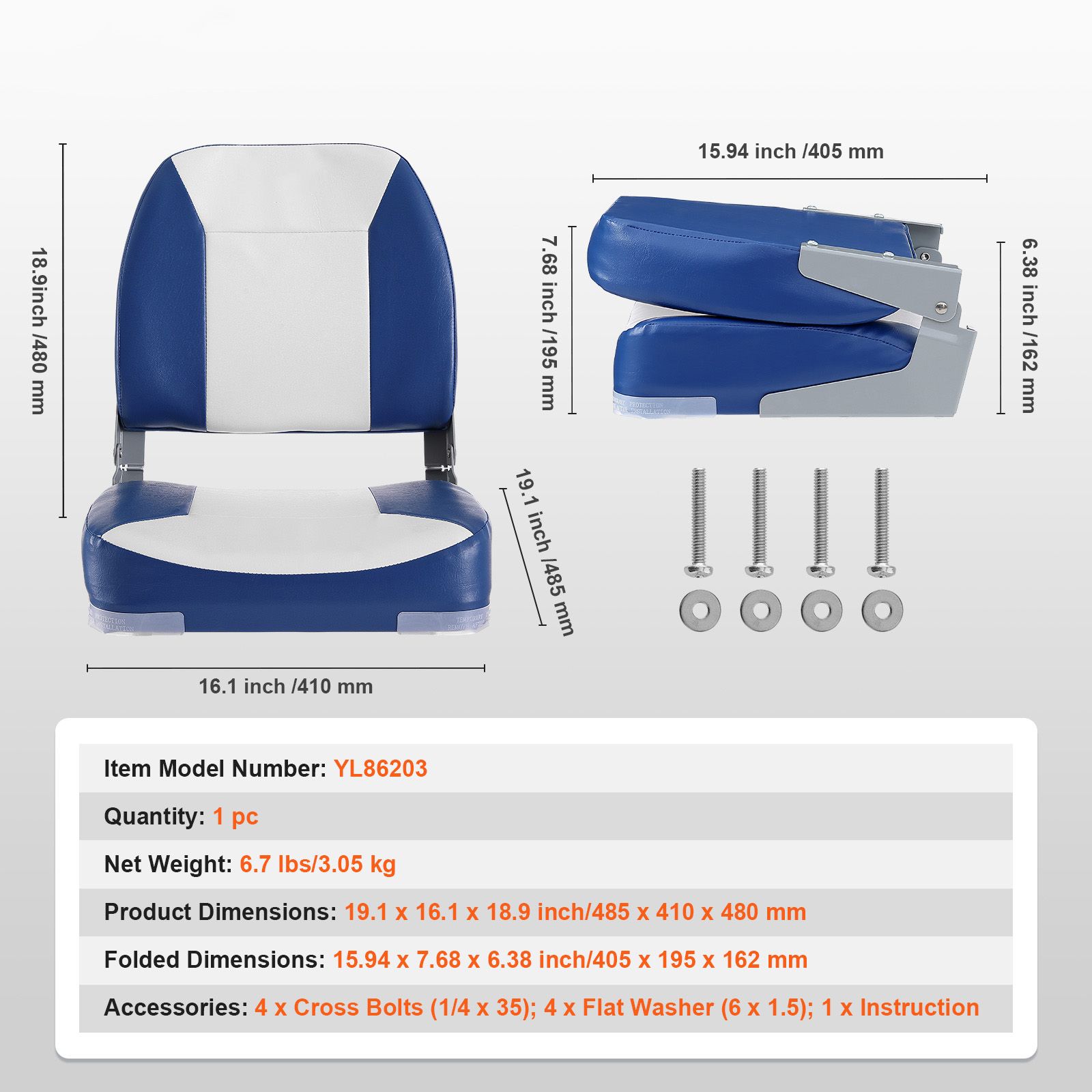 Zestaw 2 sztuk: składane siedz – Fishing Backpack recenzja i cena