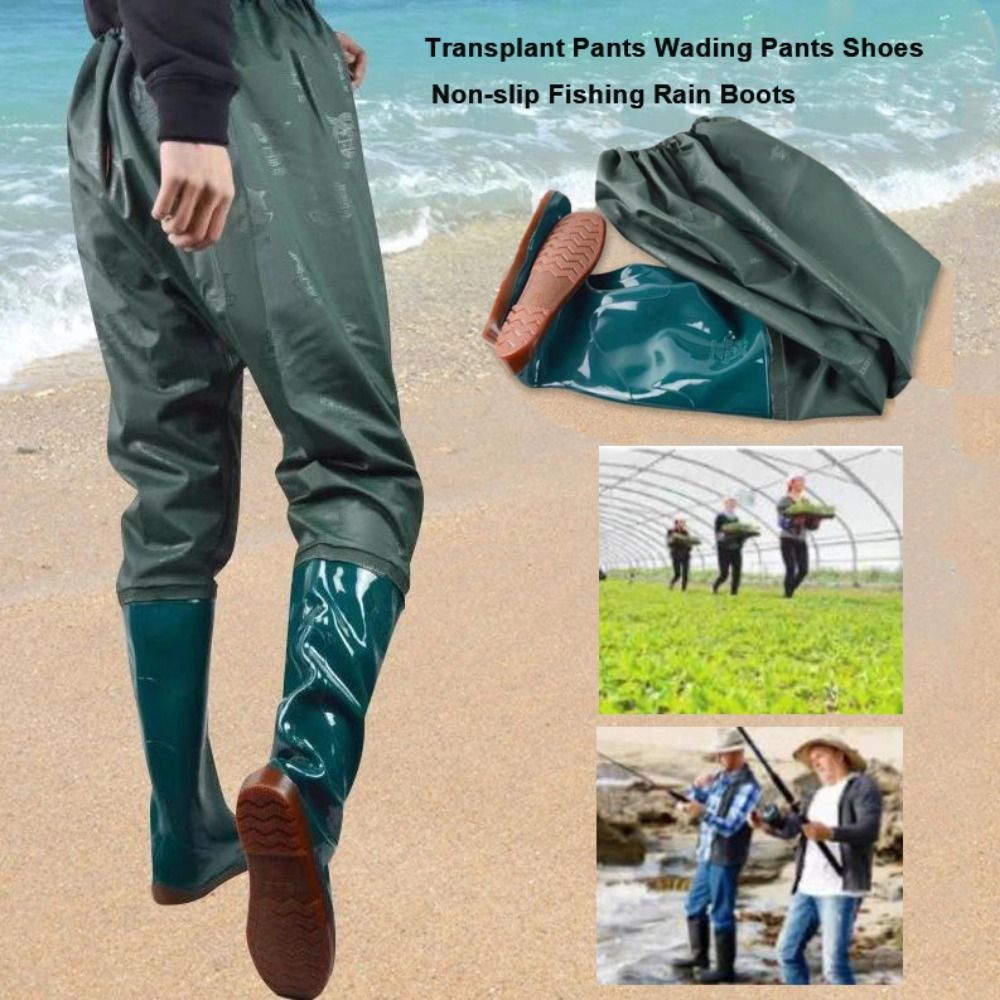 Plastikowe spodnie do wędrówek – Fishing Pants Waterproof recenzja i cena